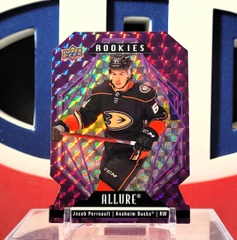 Jacob Perreault 2022-23 - Allure Purple Diamond Rookie  Die-Cut /10 Upper Deck